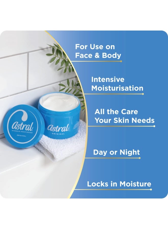 Astral Original Moisturising Cream Face & Body 200ml - Image 3